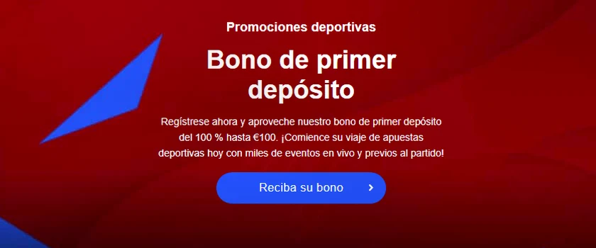 LibraBet — "100% hasta 100 € en el bono de bienvenida deportivo o bono de depósito del 100% + tiradas gratis en el bono de bienvenida de casino (a elegir uno)"